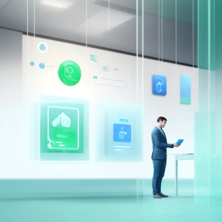 Schulungssituation am Laptop